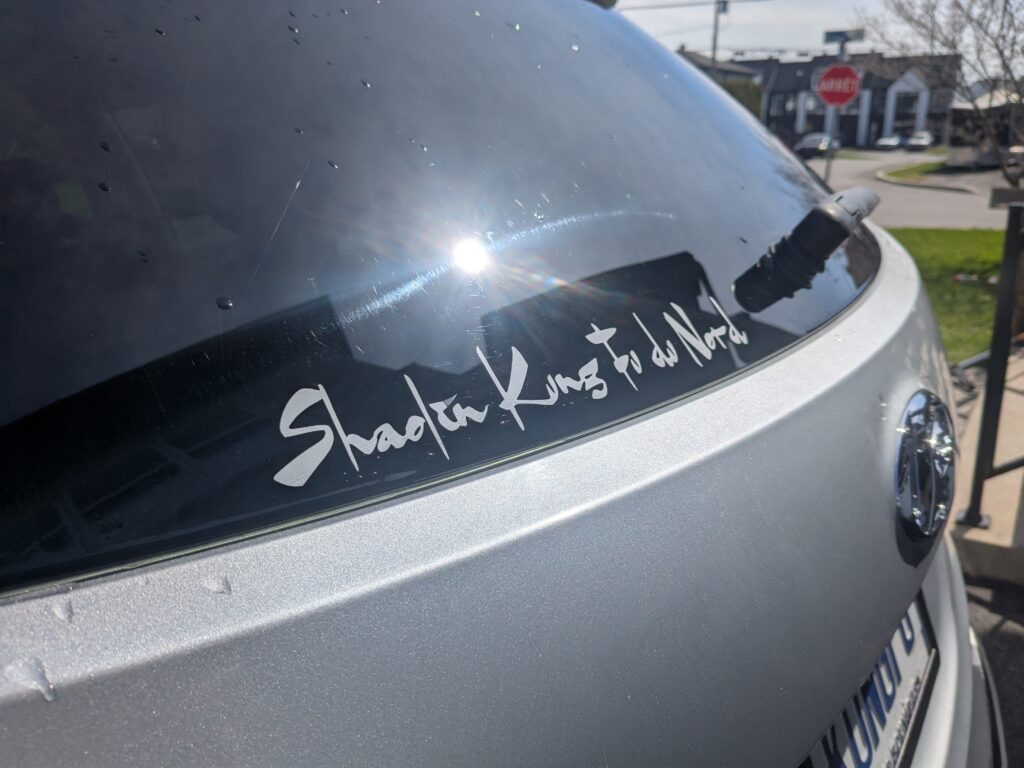 BUMPER STICKER